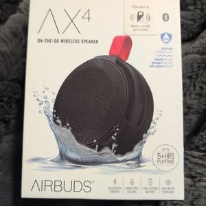 AX4 Black Wireless Speaker